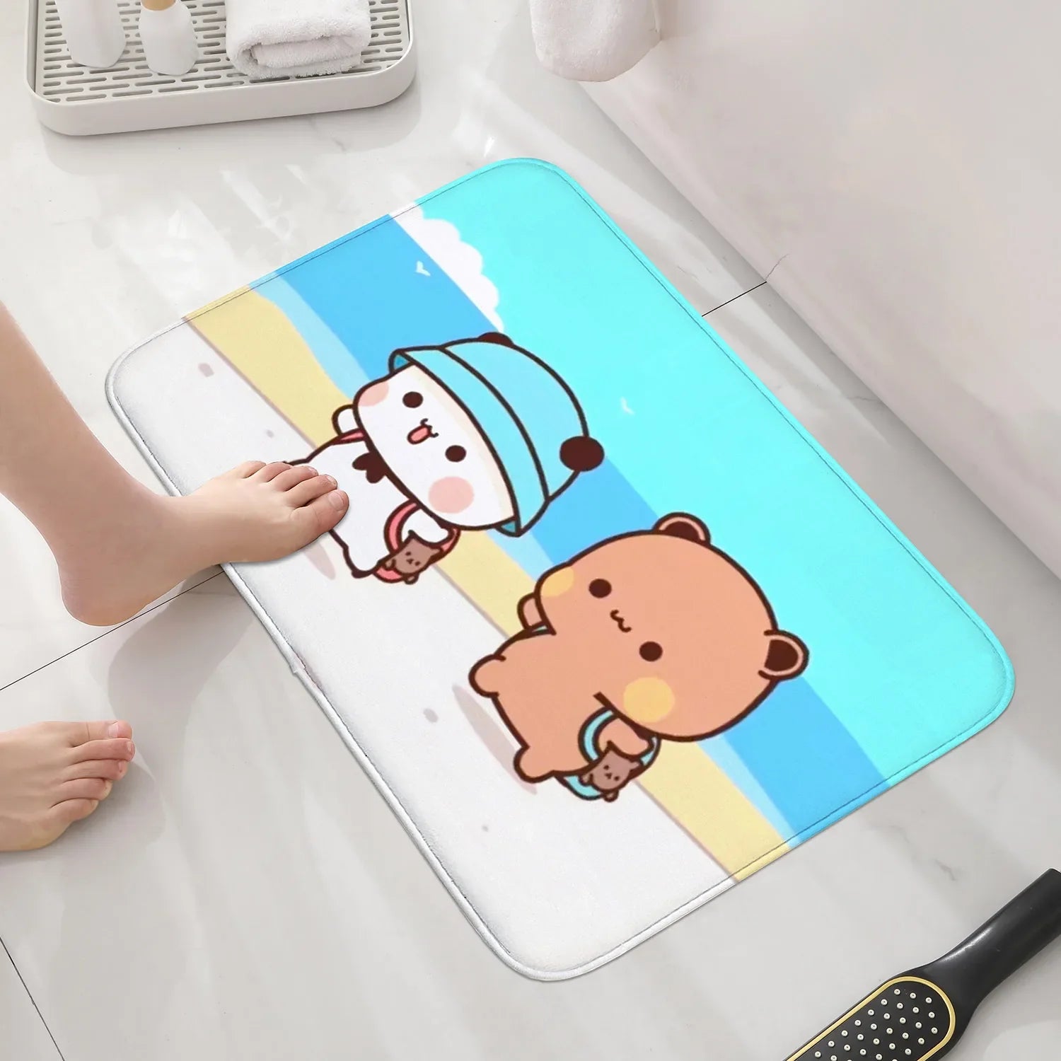 Cute Cartoon Non-Slip Bathroom Mat