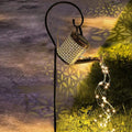 Solar LED Watering Can Garden Decoration