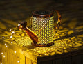 Solar LED Watering Can Garden Decoration