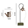 Solar LED Watering Can Garden Decoration