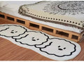 Decorative Animal Print Cashmere-Style Rug