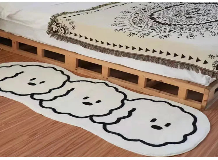 Decorative Animal Print Cashmere-Style Rug