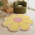 Decorative Flower-Shaped Rug