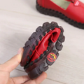 Leather Orthopaedic Flat Shoe with Non-Slip Sole