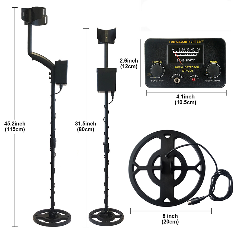Professional Metal and Gemstone Detector - MagnoDetec