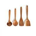  Eco-friendly Wooden Kitchen Utensils Kit
