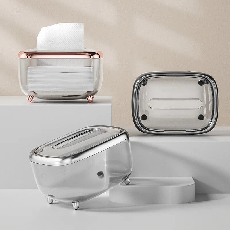 Elegant and Transparent Tissue Box