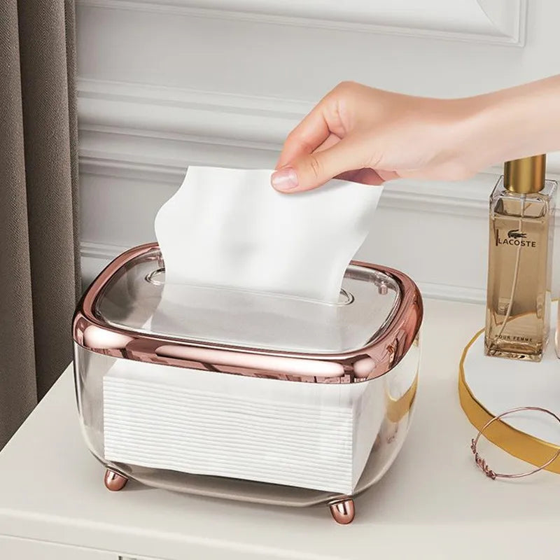  Elegant and Transparent Tissue Box