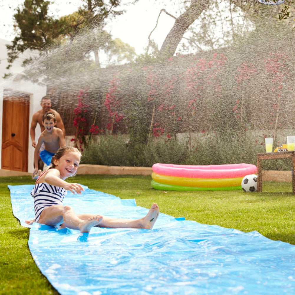 Fun Water Splash Slide