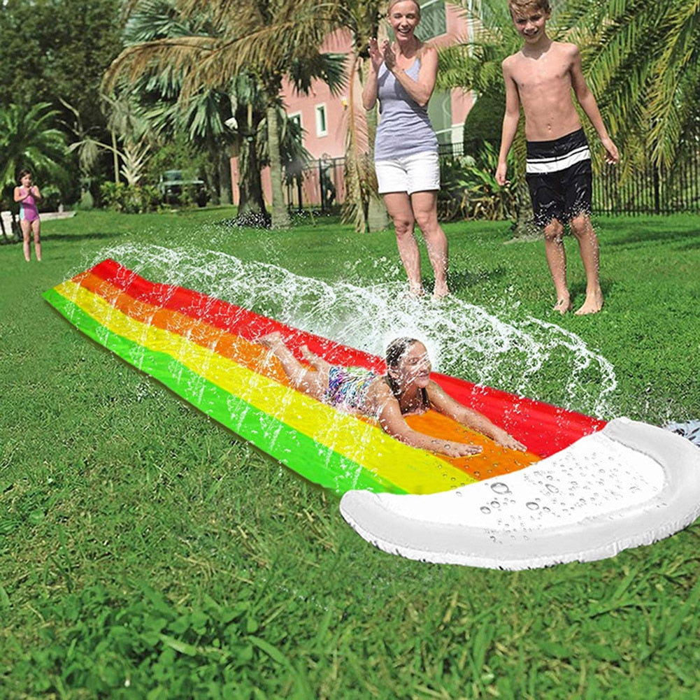 Fun Water Splash Slide