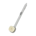 Ergonomic Bath Brush with Long Handle and Reservoir