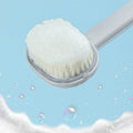 Ergonomic Bath Brush with Long Handle and Reservoir