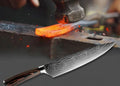 Chef's Knife Forged in High-Quality Steel