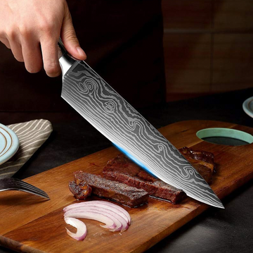 Chef's Knife Forged in High-Quality Steel