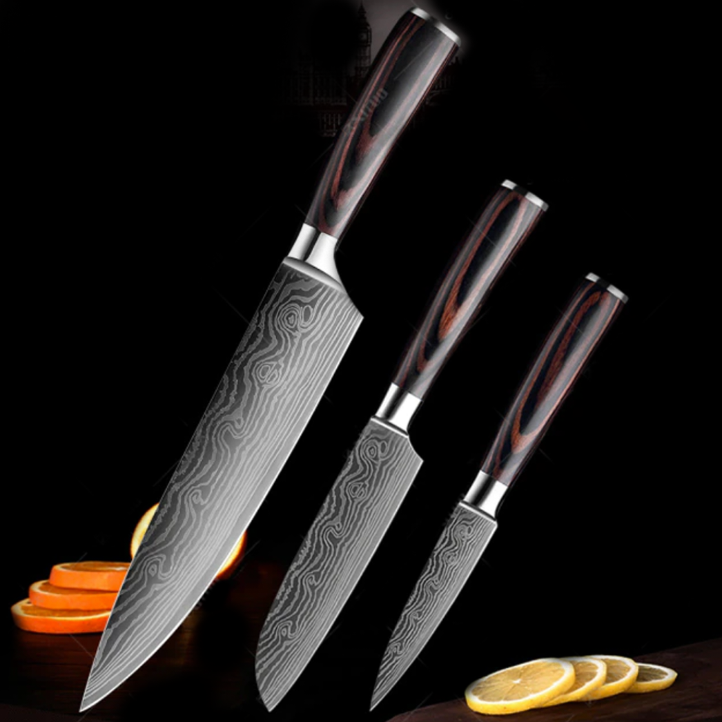 Chef's Knife Forged in High-Quality Steel