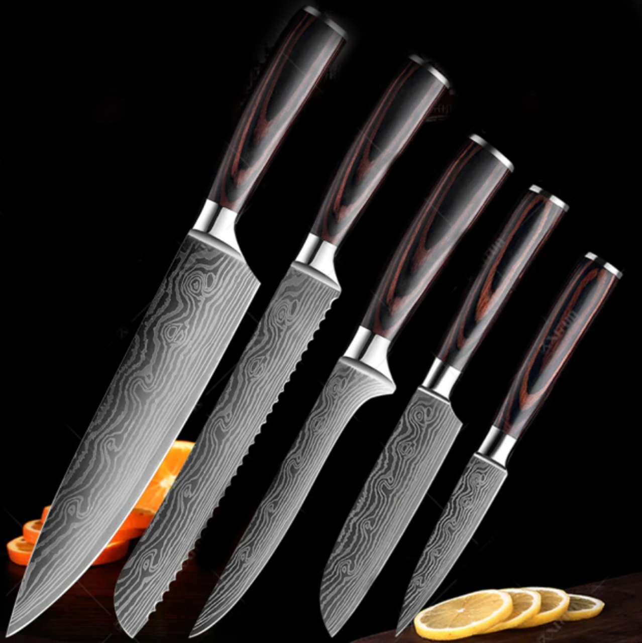 Chef's Knife Forged in High-Quality Steel