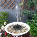 Bird Fountain with Solar Panel - Garden Decoration