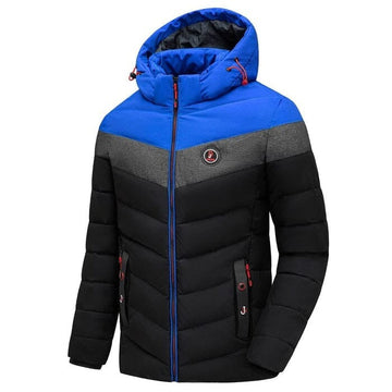 Men's Hooded Thermal Cotton Jacket - ArcticGuard