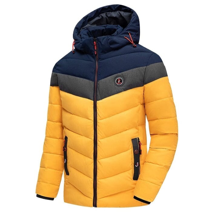 Men's Hooded Thermal Cotton Jacket - ArcticGuard