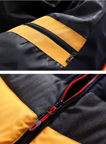 Men's Hooded Thermal Cotton Jacket - ArcticGuard