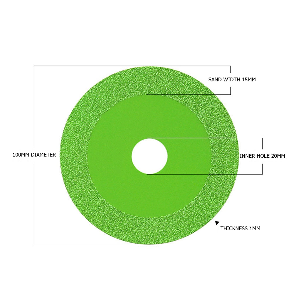 5-Piece Multifunctional Diamond Cutting and Polishing Disc Kit