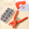 Snap Fastener Pliers Kit + 400 Press Studs - SnapFix