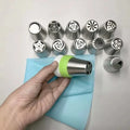 Flower-Shaped Piping Nozzle Set