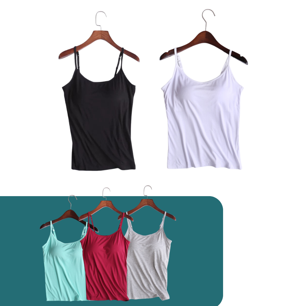 Women's Top Kit with Built-In Bra - ComfortStyle - Buy 2 Get 5