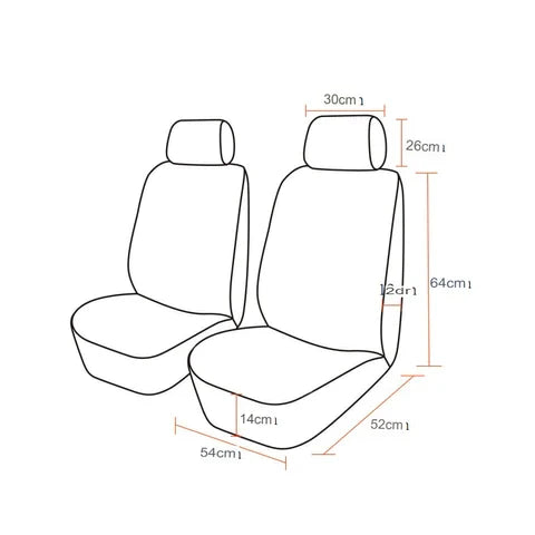 Universal Car Seat Cover Kit - ProtectMax