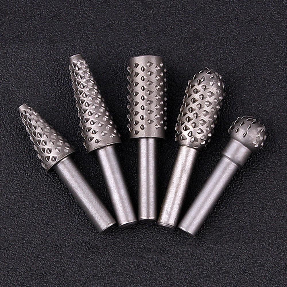 Complete Rotary Drill Bit Kit - 5 Pieces