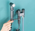 Complete Handheld Bidet Sprayer Kit with Cistern T-Valve