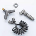 Complete Handheld Bidet Sprayer Kit with Cistern T-Valve