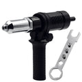 Complete Professional Rivet Gun Kit - Universal Drill and Screwdriver Attachment