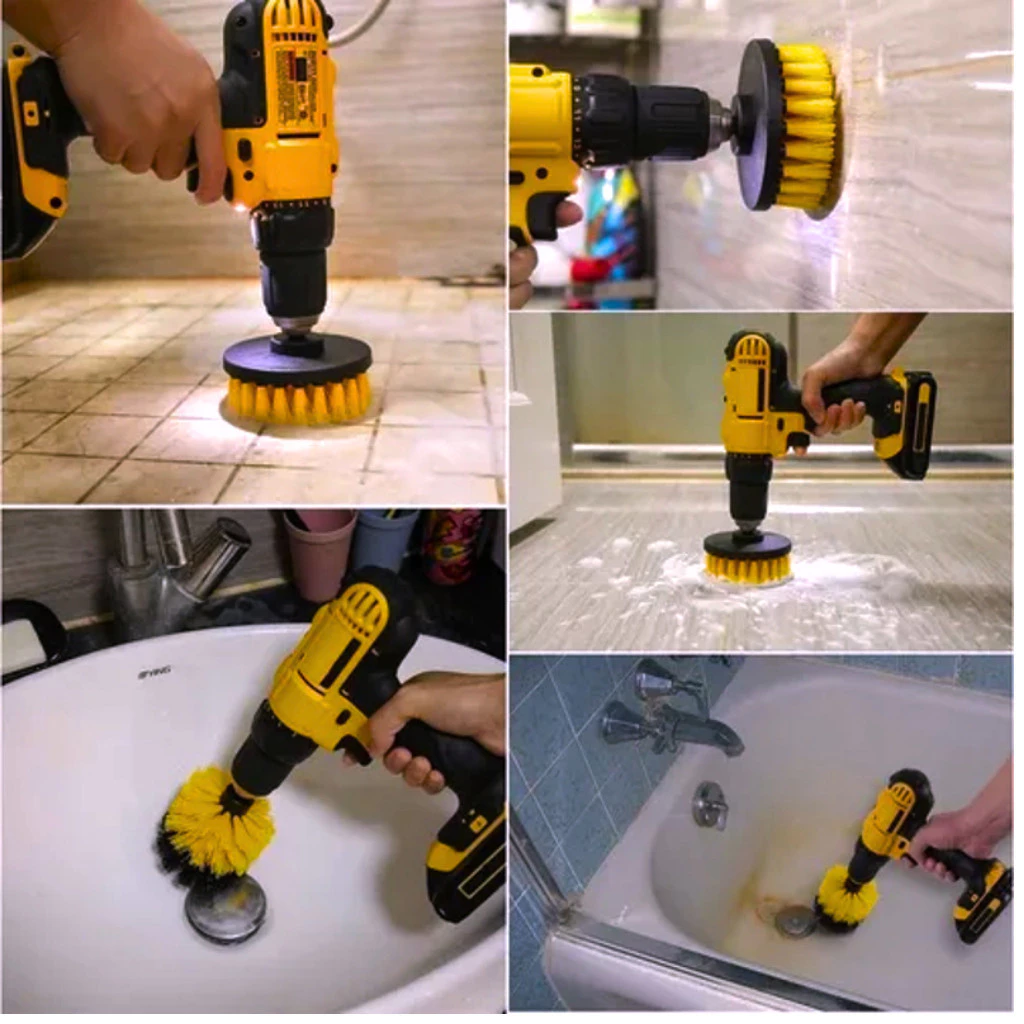 Cleaning Brush Kit for Drills and Screwdrivers