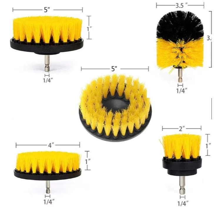 Cleaning Brush Kit for Drills and Screwdrivers