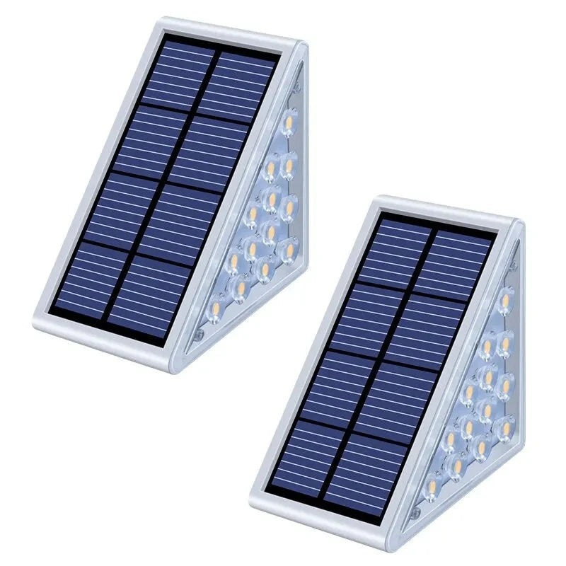 Waterproof Solar LED Outdoor Step Light Kit - StepGlow