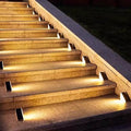 Waterproof Solar LED Outdoor Step Light Kit - StepGlow