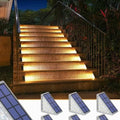 Waterproof Solar LED Outdoor Step Light Kit - StepGlow