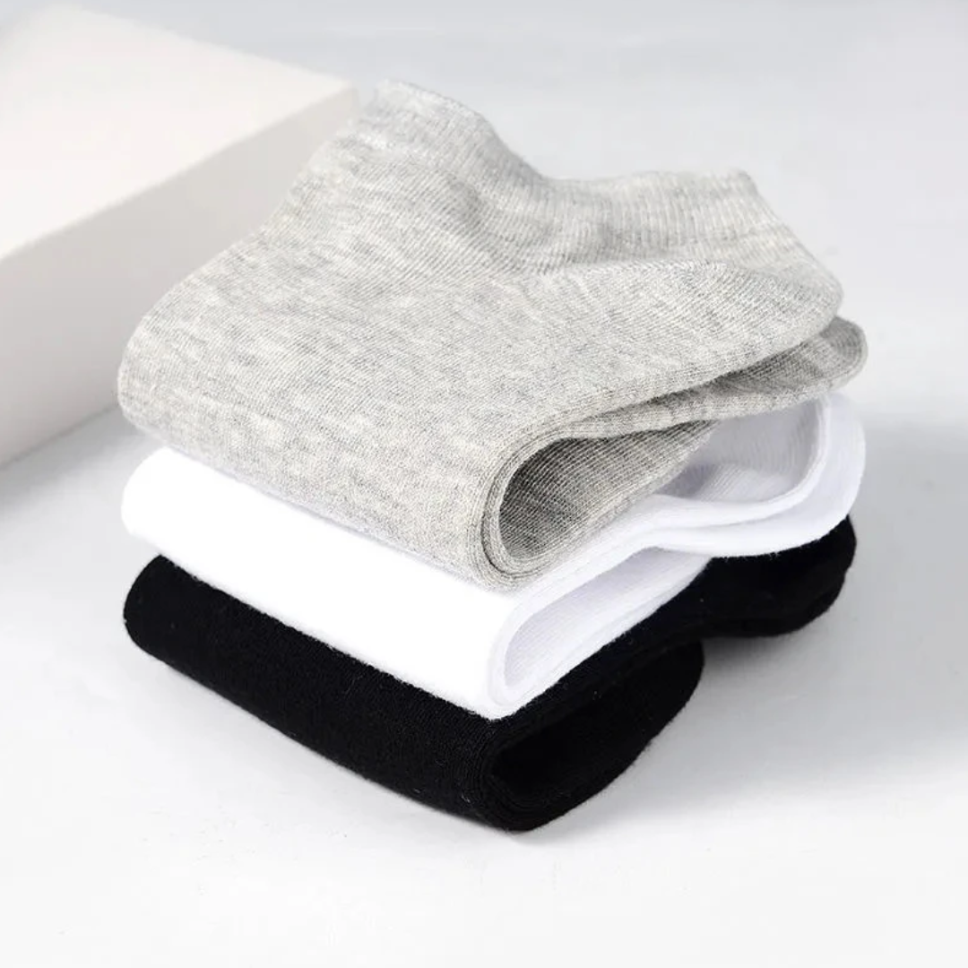 Breathable Short Ankle Sock Kit - Buy 5 Get 10