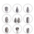 10-Piece Rotary Burr Bit Set