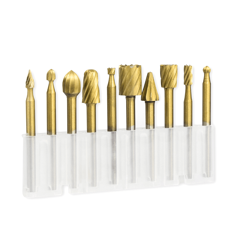 Set of 10 Multipurpose Professional Rotary Files