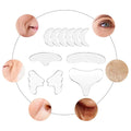 Kit of 16 Reusable Wrinkle and Fine Line Patches - Face, Neck and Chest