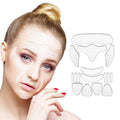 Kit of 16 Reusable Wrinkle and Fine Line Patches - Face, Neck and Chest