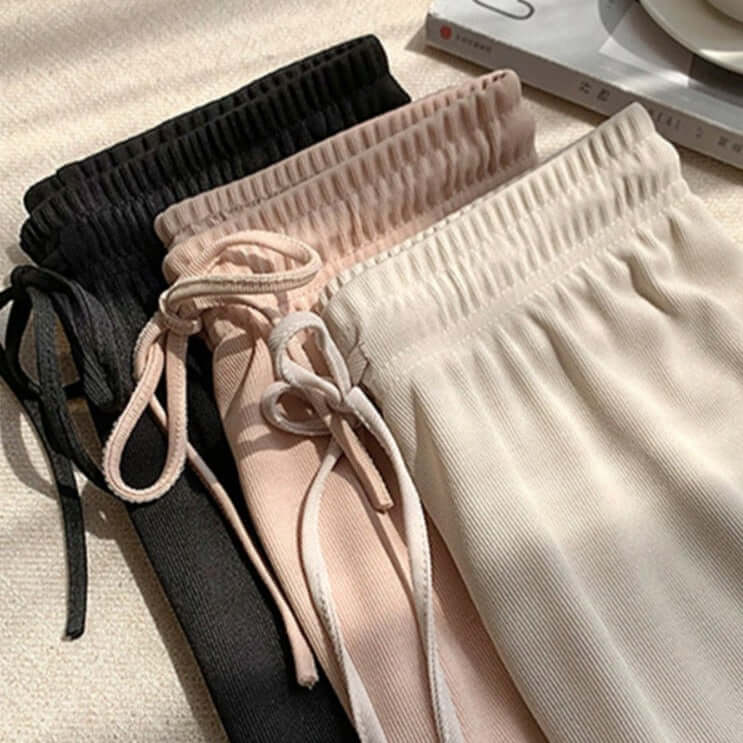 Set of 3 Sutileza Ice Silk Trousers - New Spring/Summer Fashion Trend