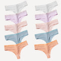Set of 10 Sexy, Comfortable Cotton Knickers -  SoftComfort