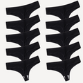 Set of 10 Sexy, Comfortable Cotton Knickers -  SoftComfort