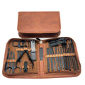 Professional Men's Stainless Steel Manicure Kit