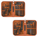 Professional Men's Stainless Steel Manicure Kit