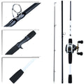 Premium Baitcasting Reel Kit 10 Bearings + Premium Rod