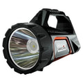 Rechargeable Solar-Powered Torch with Built-In Power Bank